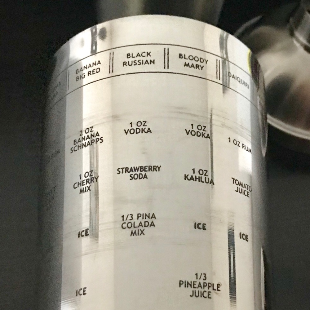 💎5 for $20 SALE 🍸Recipe Cocktail Shaker - Picture 1 of 8